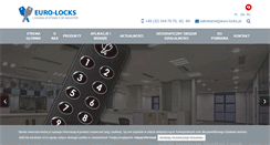 Desktop Screenshot of euro-locks.pl