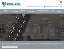 Tablet Screenshot of euro-locks.pl